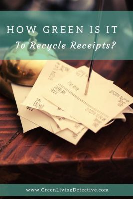 Can You Recycle Receipt Paper? Exploring the Curious World of Thermal Paper and Sustainability