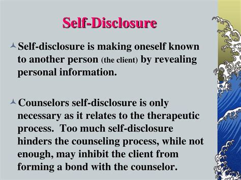 What is Self-Disclosure in Counseling: A Journey Through the Looking Glass of Therapeutic Transparency